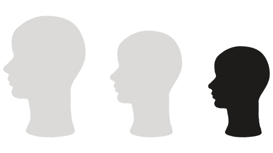 Cape - cheveux mi longs