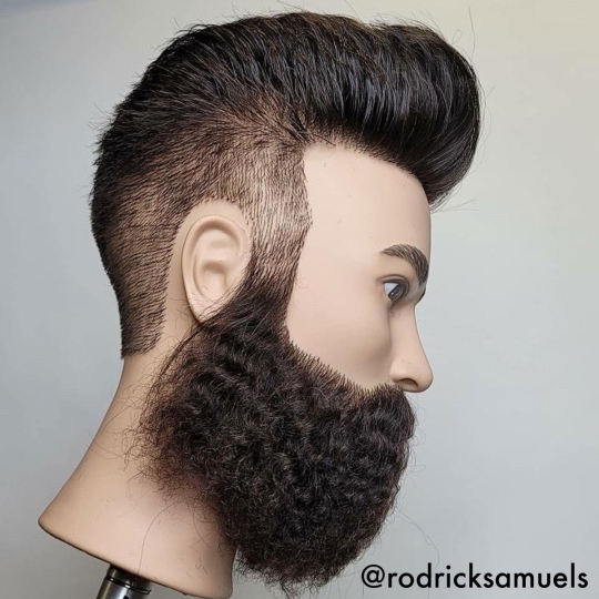 MANNEQUIN Ian barbe et moustache