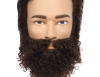 MANNEQUIN Ian barbe et moustache